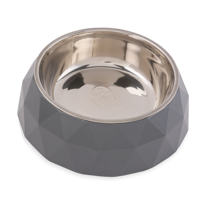 Dog's Life Diamond Melamine Stainless Steel Bowls