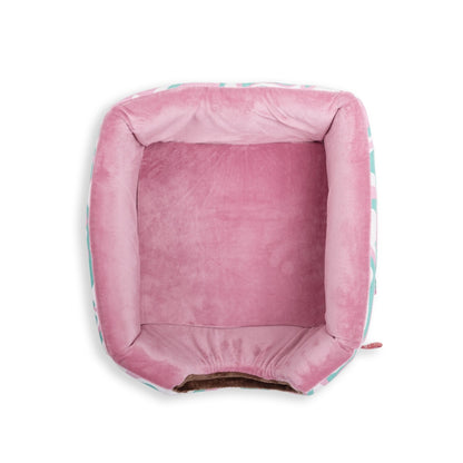 Cats Life Cat Cube Flowers& Leaves