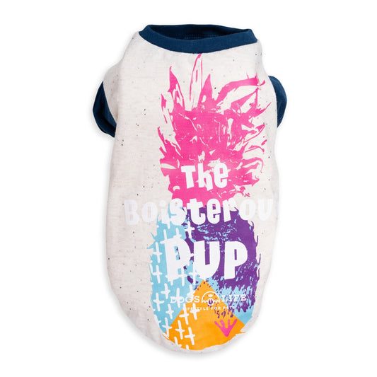 Dog's Life Boisterous Pup Tee - Navy