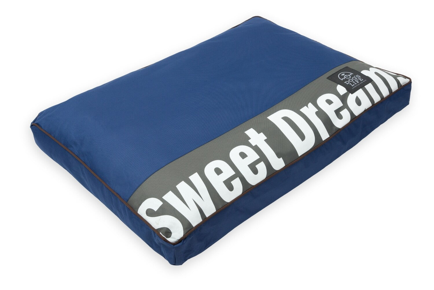 Dog's Life Sweet Dreams Cushion - Blue