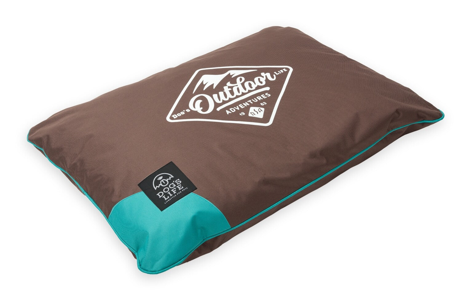 Dog's Life Outdoor Adventures Cushion - Brown