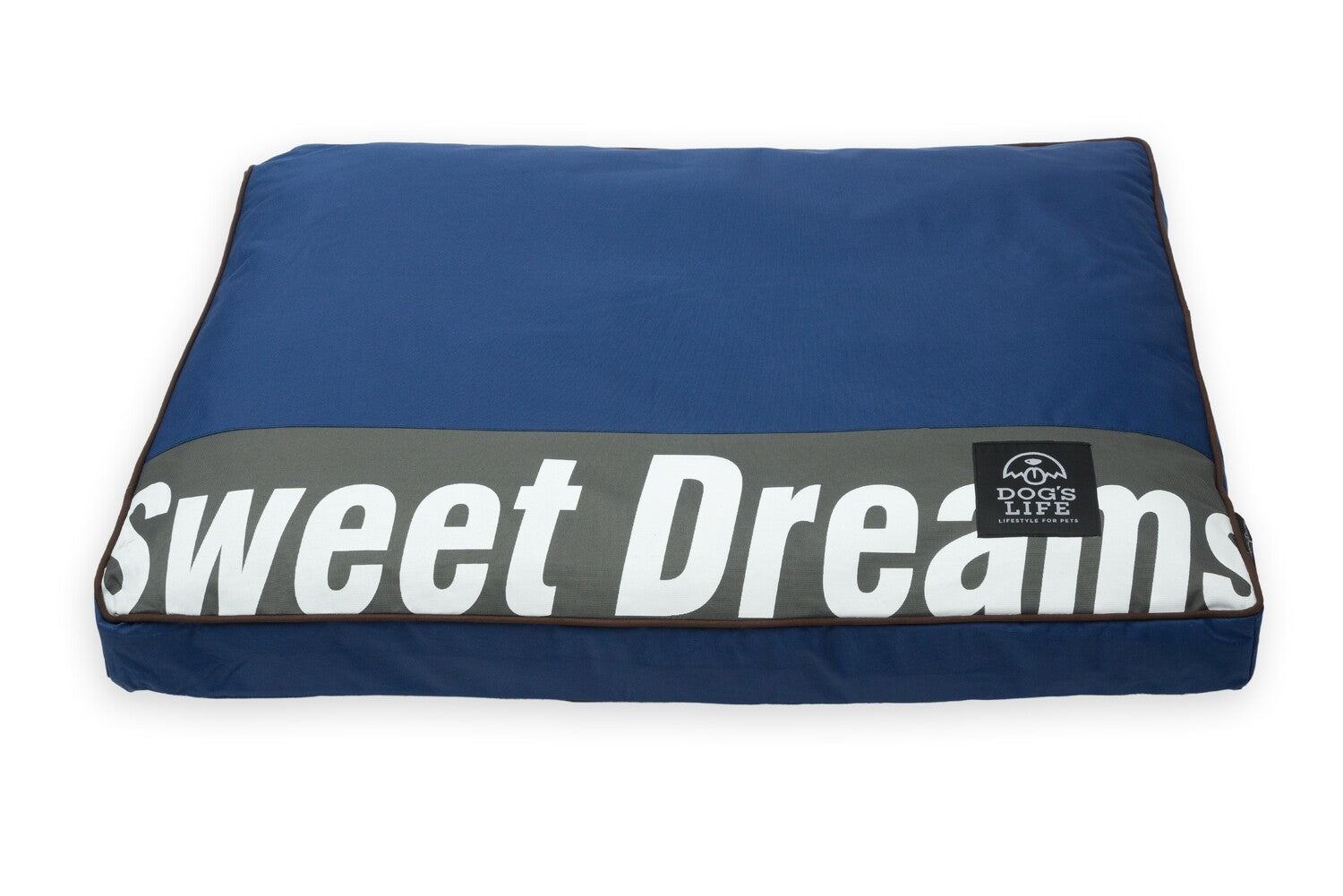 Dog's Life Sweet Dreams Cushion - Blue