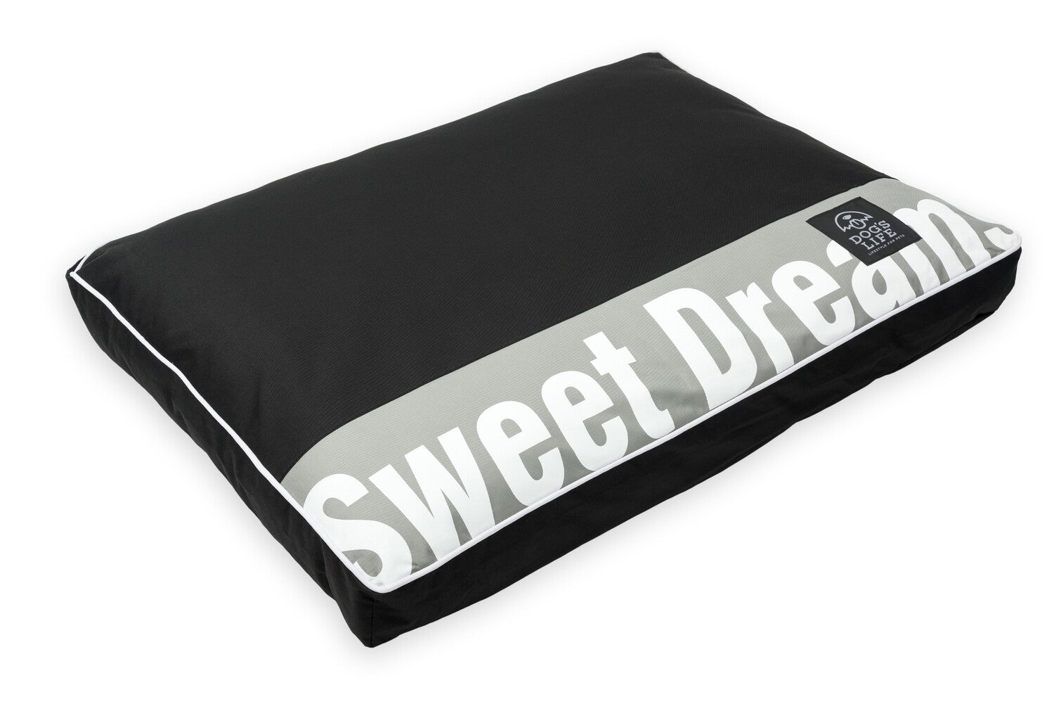 Dog's Life Sweet Dreams Cushion - Black