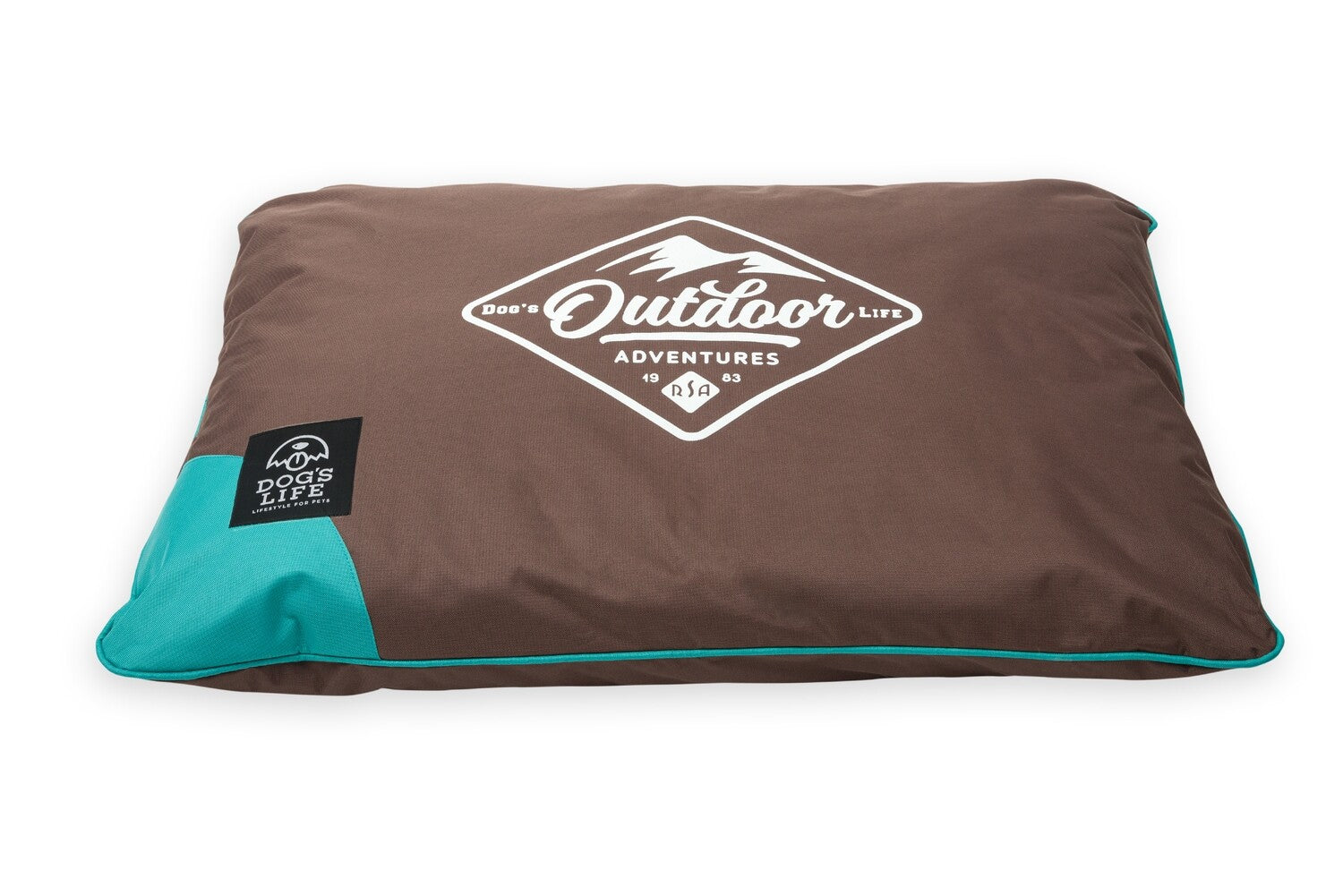 Dog's Life Outdoor Adventures Cushion - Brown