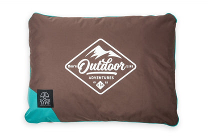 Dog's Life Outdoor Adventures Cushion - Brown