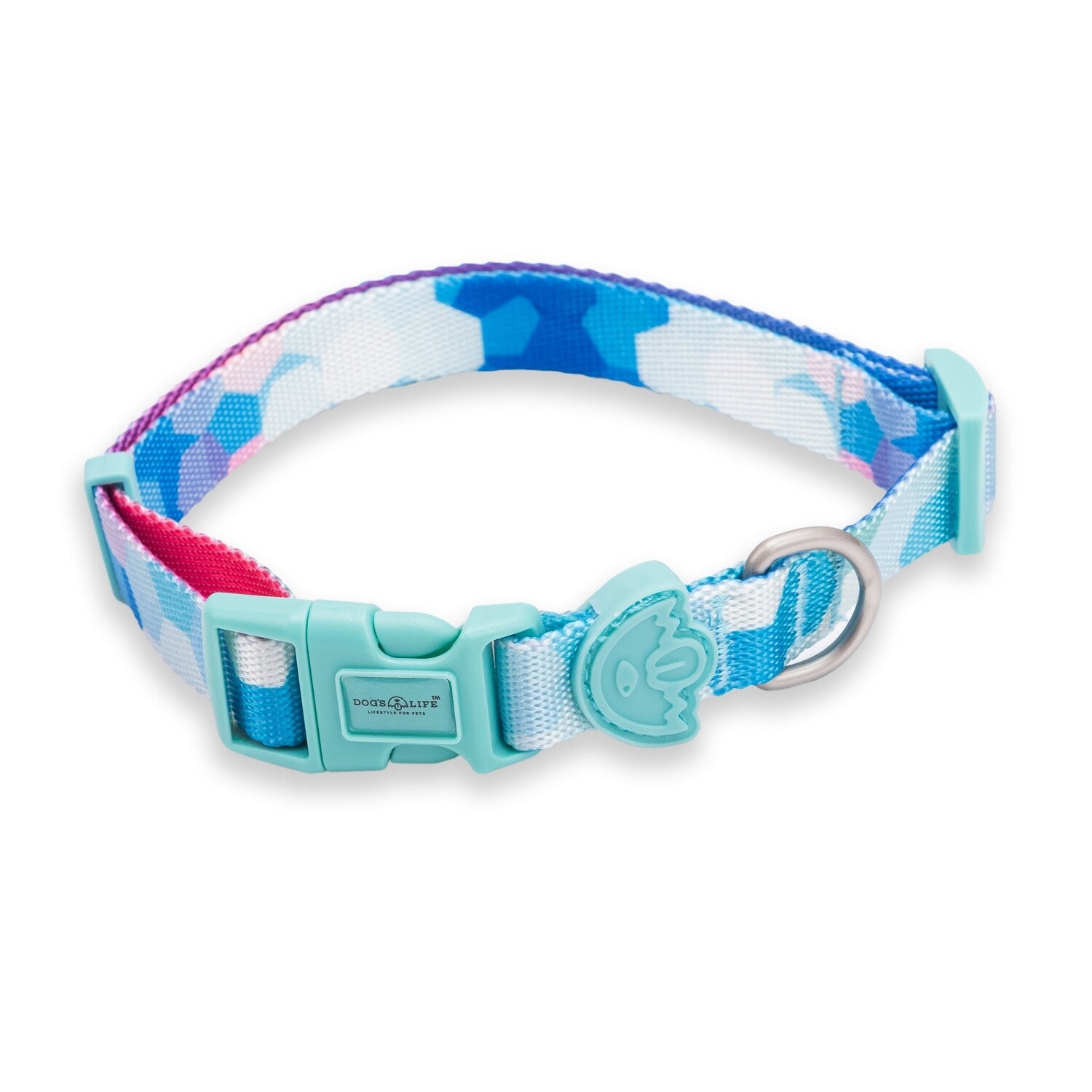 Dog's Life Collar Pooch - Hex Gradient