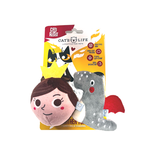 Cat Toy Fairytale Princess & Dragon