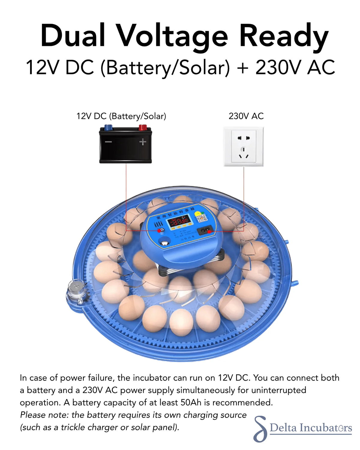 56 Egg Orbit Incubator