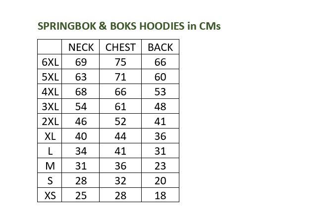 Dog's Life Official Springboks SA Rugby Hoodie