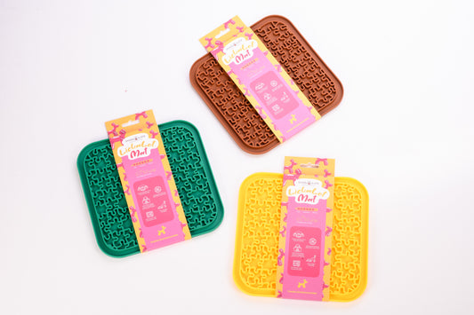 Lick-A-Lot Enrichment Mat - Puzzles