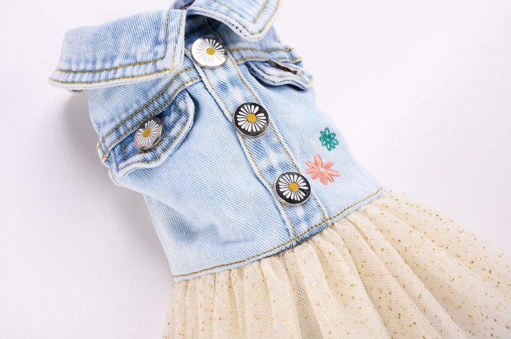 DLSUM Denim Pawty Dress