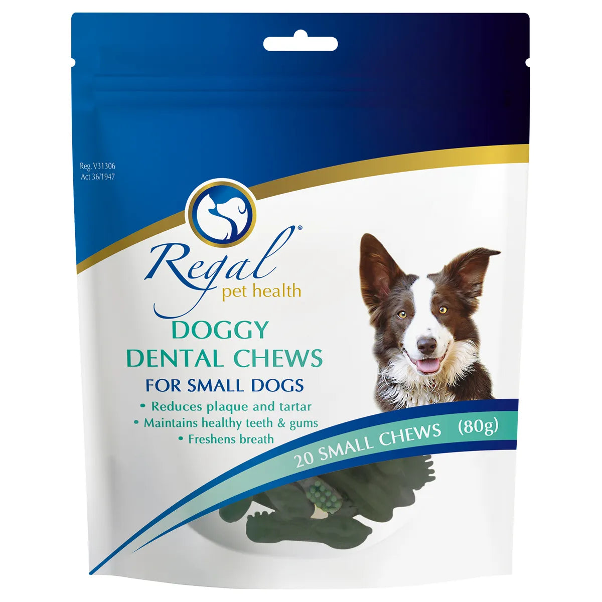 Regal Doggy Dental Chews Small 80g