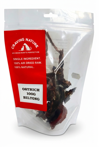 Ostrich Biltong 100g