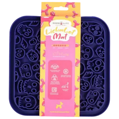 Lick-A-Lot Enrichment Mat - Cute Punk