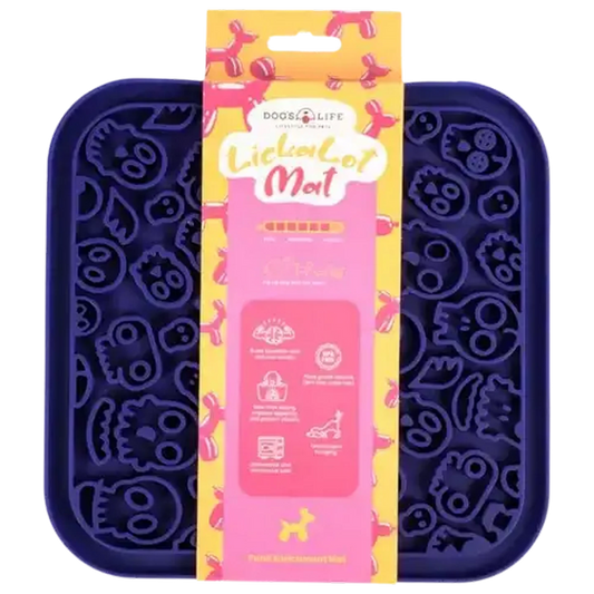 Lick-A-Lot Enrichment Mat - Cute Punk