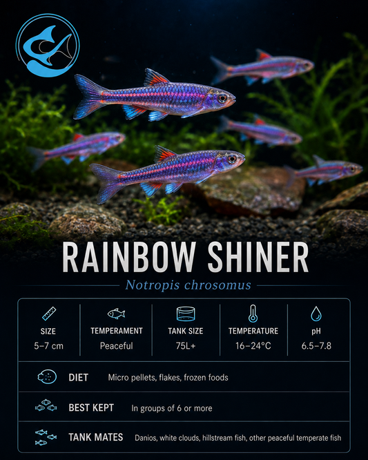 Rainbow Shiner(40-50mm)