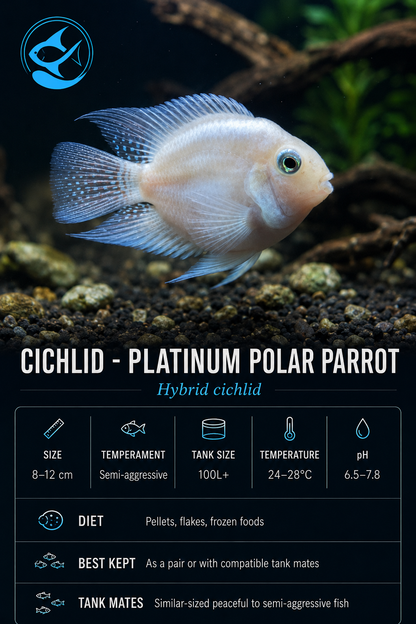 Cichlid-Platinum Polar Parrot