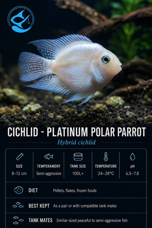Cichlid-Platinum Polar Parrot