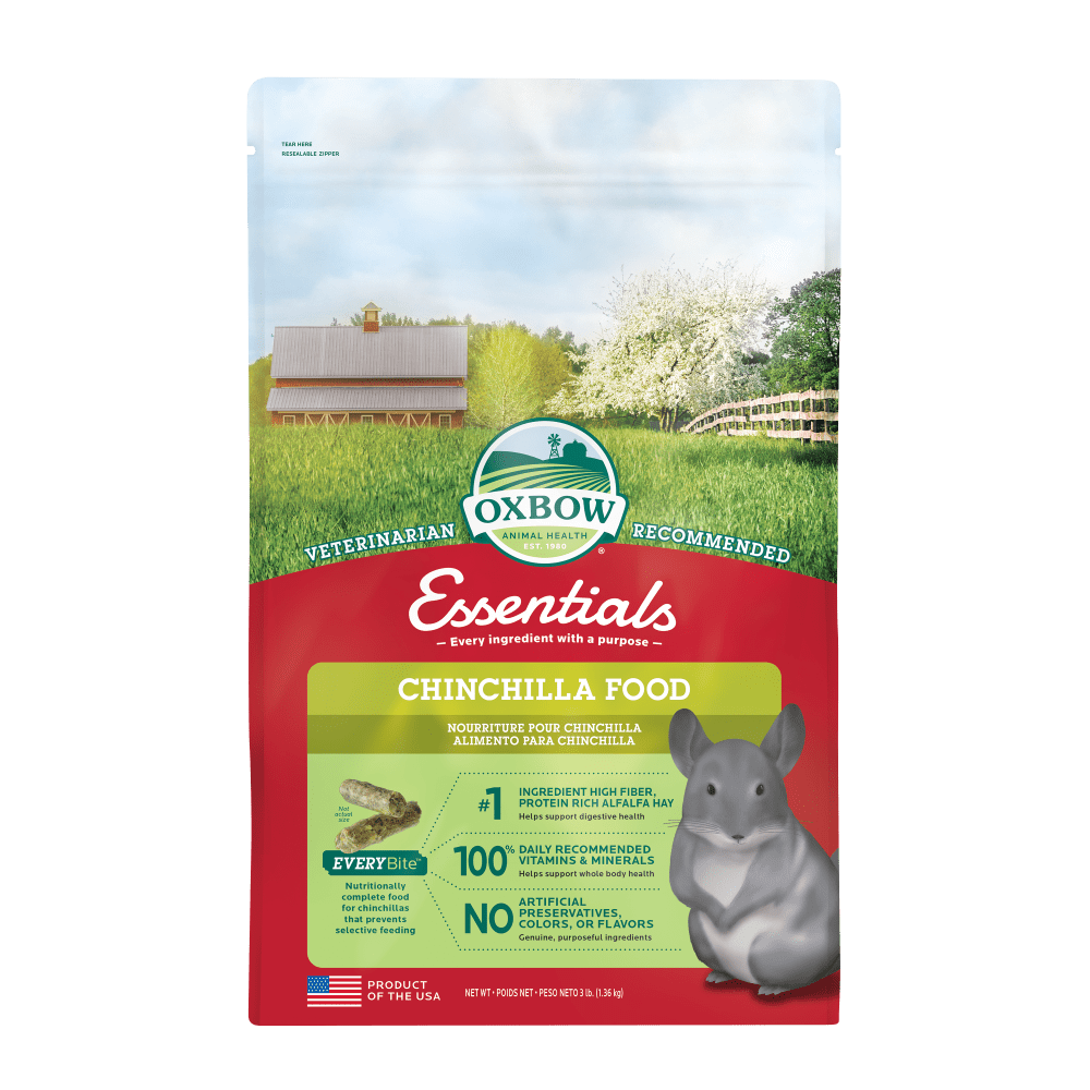 Oxbow Essentials Chinchilla Food - 1.36kg