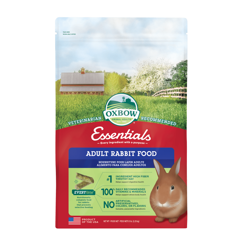 Oxbow Essentials Adult Rabbit Food - 2.25kg