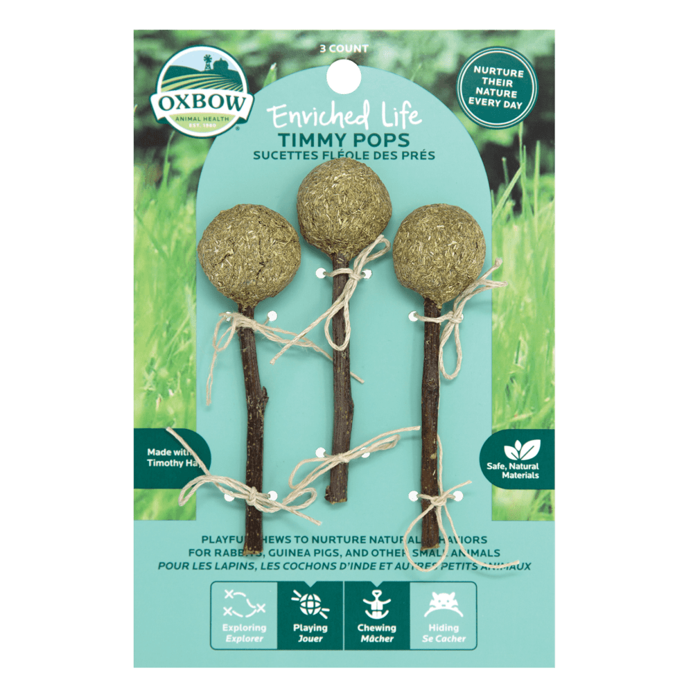 Oxbow Enriched Life Timmy Pops - 3pck