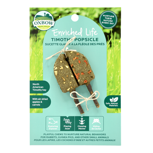 Oxbow Enriched Life Timothy Popsicle - 2pck