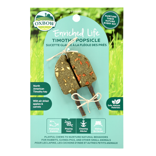 Oxbow Enriched Life Timothy Popsicle - 2pck