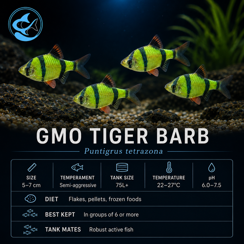 GMO Tiger barb