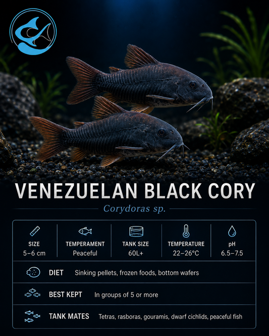 Corydoras-Venezuelan Black