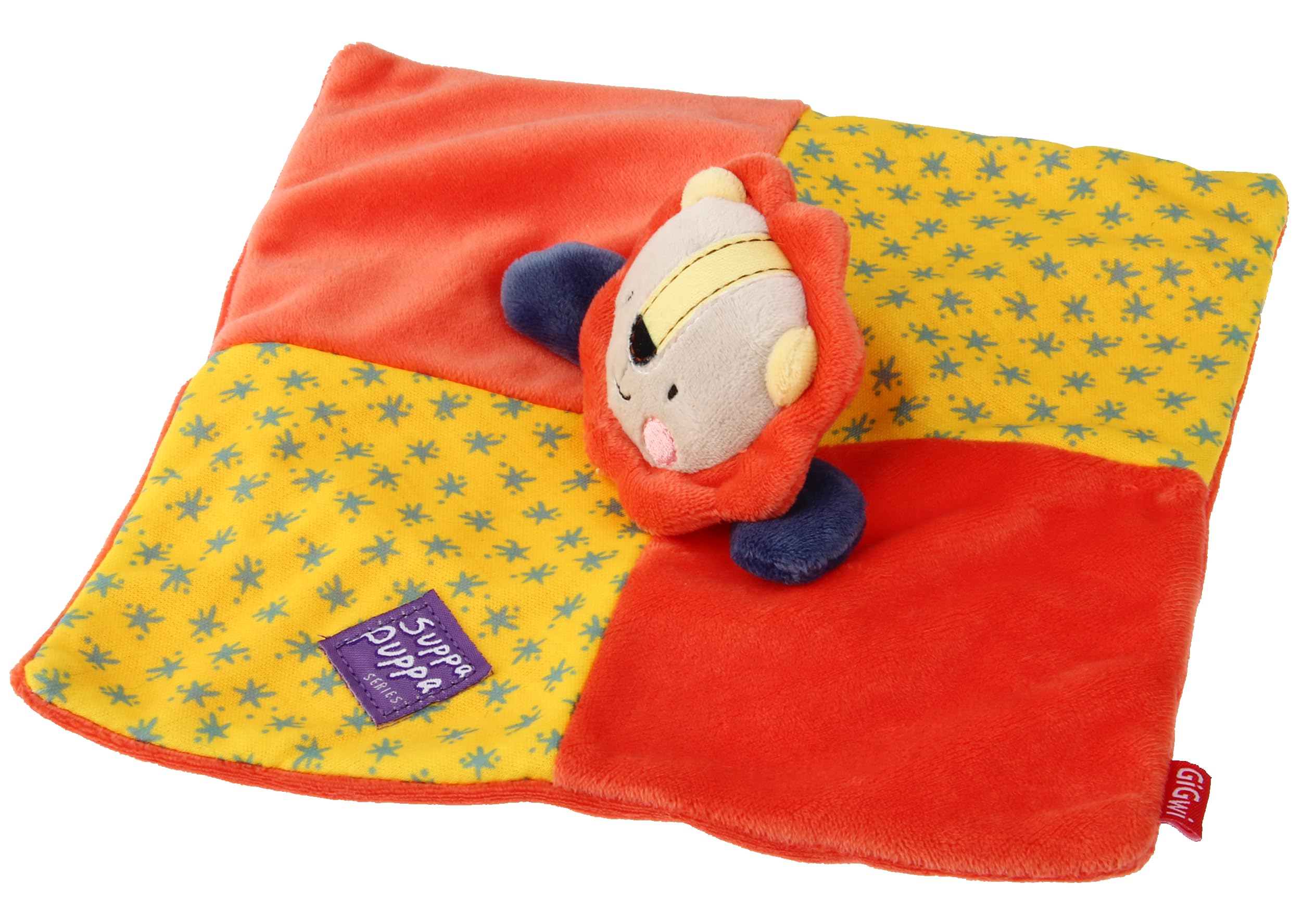 Gigwi Suppa Puppa Lion With Squeaker & Crinkle Paper XS