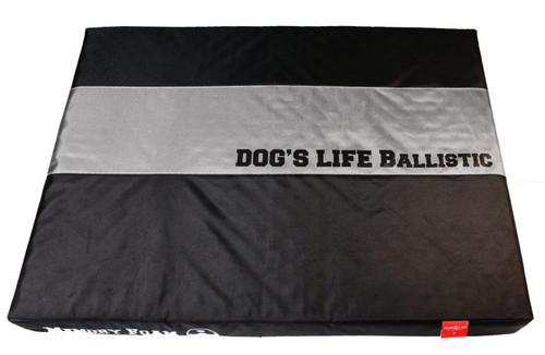 Dog's Life Waterproof Ballistic Nylon Memory Foam Cushion Black