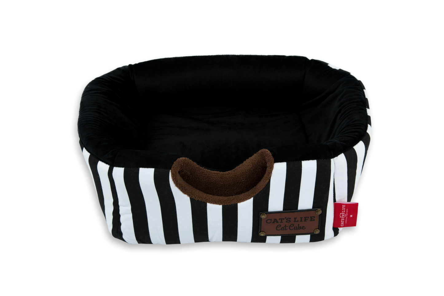 Cat's Life Cat Cube Stripe Black