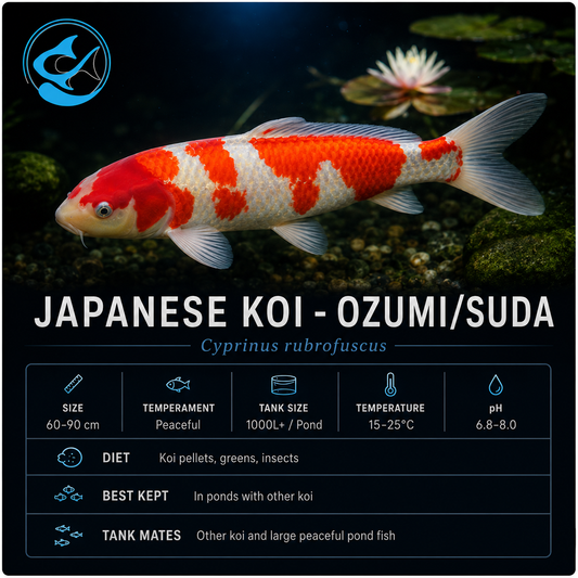 Japanese Koi-Ozumi/Suda mix (100-120mm)