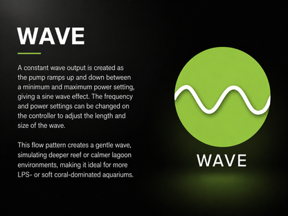 Funktion Wave Pump