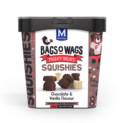 Montego Bags O' Wags Squishies Choc & Vanilla - 500g