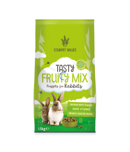 Country Values Fruity Rabbit Nuggets 1.5KG