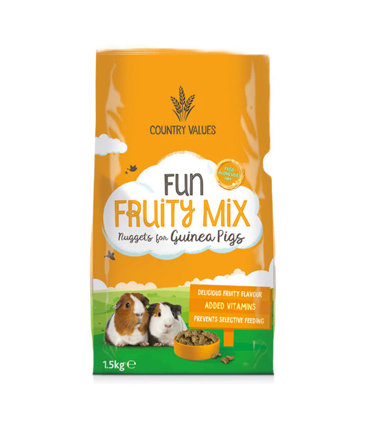 Country Values Fruity Guinea Pig Nuggets 1.5KG