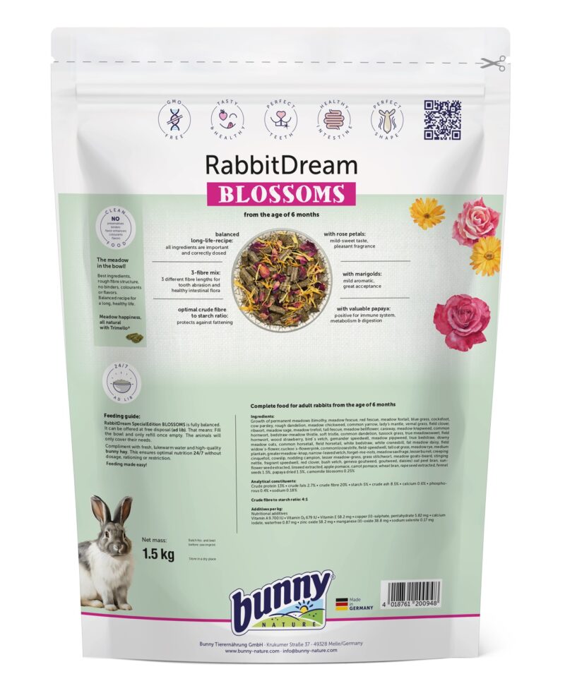 Bunny Nature Rabbit Dream - Blossoms  1.5kg