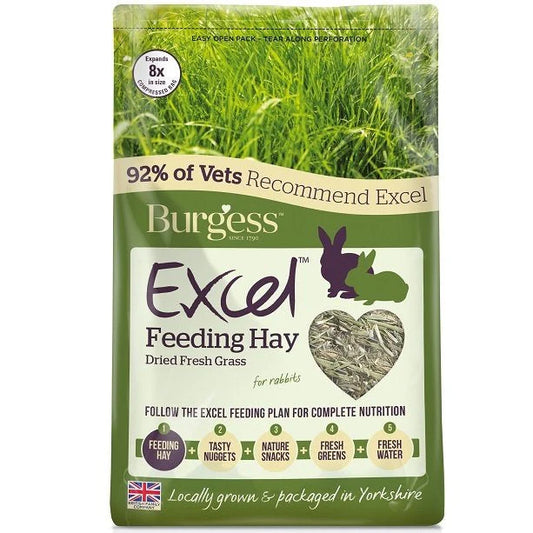 Burgess Excel Fresh Grass Dried Feeding Hay