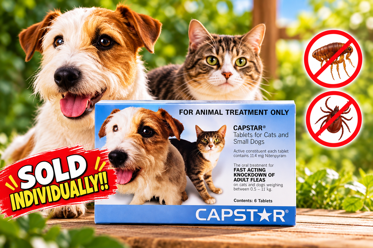 Capstar for Small Dogs & Cats (Per Tablet))