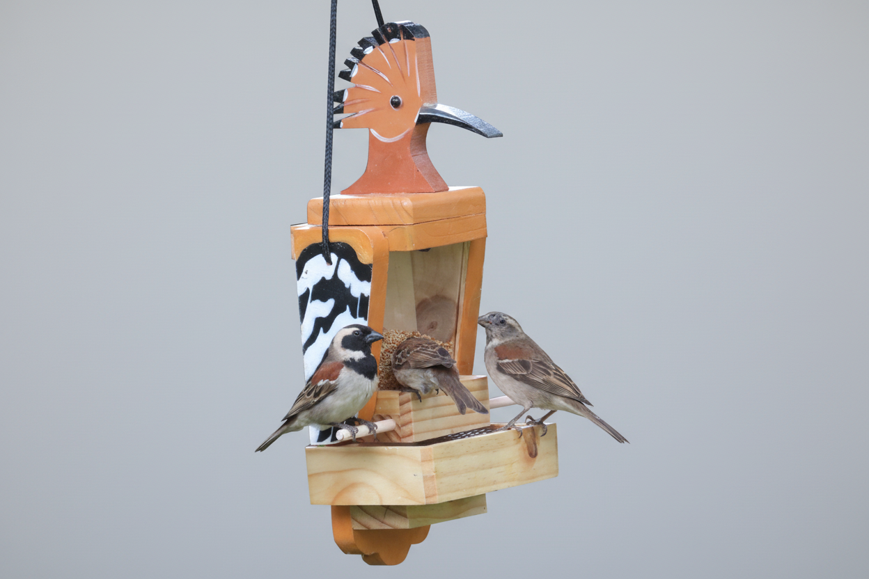 Elaines Funky Flock Feeders