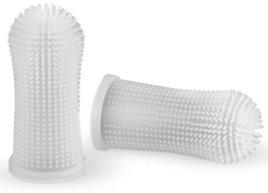 Petdent Finger Mitten Silicone 2pk