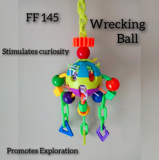 Wrecking Ball Bird Toy