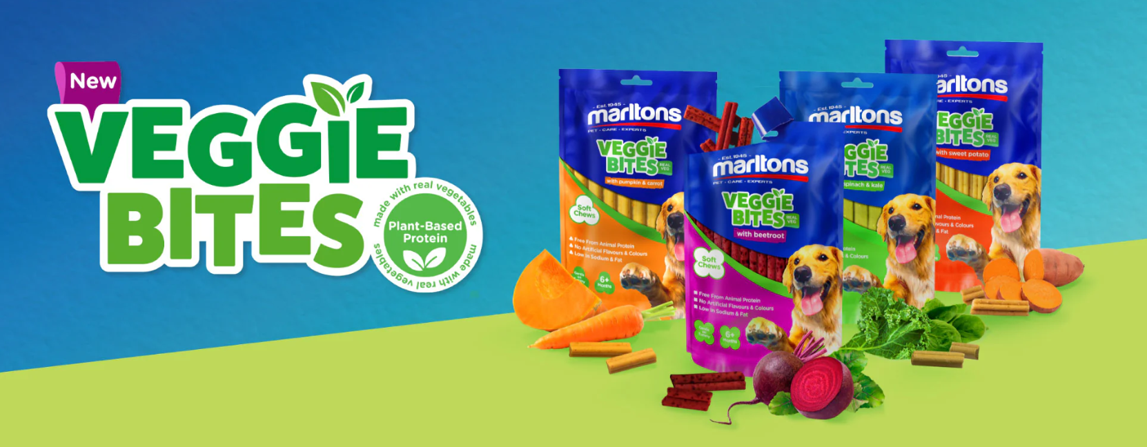 Marltons Veggie Bites 300g