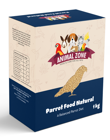 Animal Zone Parrot food natural 1kg