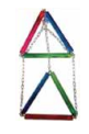 Double Pyramid Bird Toy