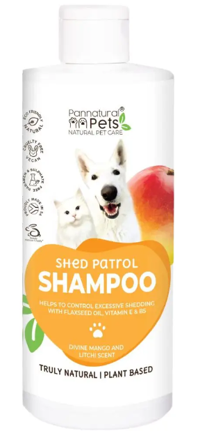 Pannatural Dog&Cat Shed Patrol Shampoo 500ml