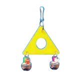 Triangle Plastic Bird Toy