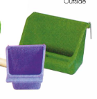 Daro High Back Feeder Dish