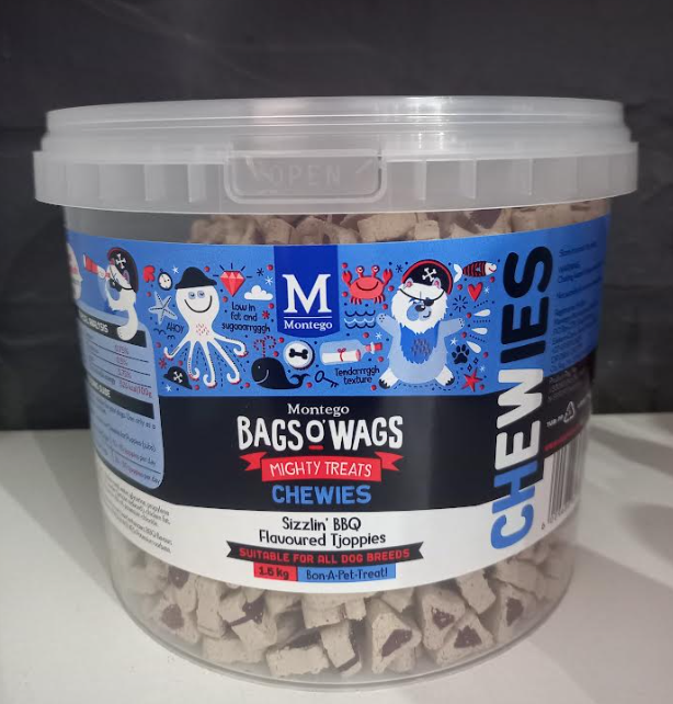 Montego Bags O Wags Tjoppies 1.5Kg